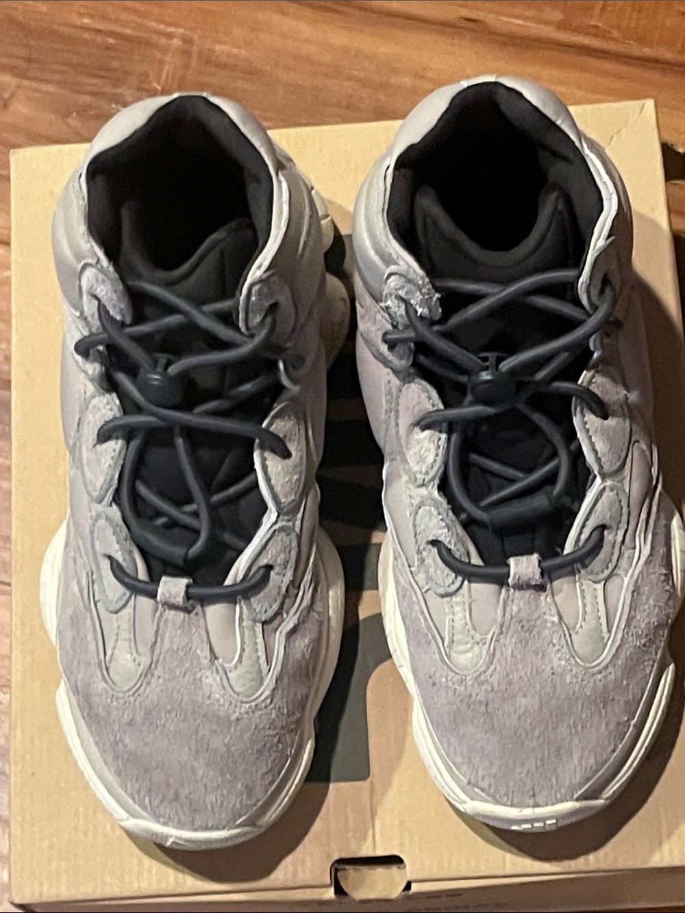 adidas Black and Gray Athletic Shoe Interior Label - Picture 4 of 6